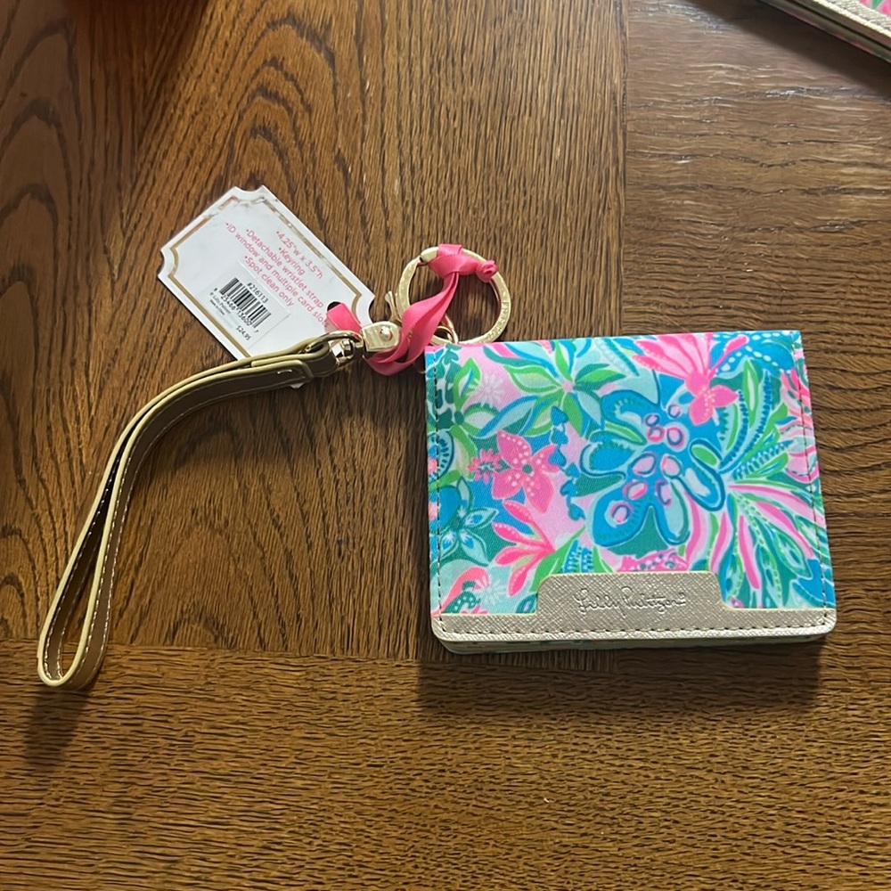 Lilly Pulitzer Wallet Keychain NWT